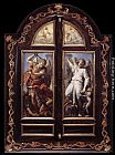 Annibale Carracci Canvas Paintings - Triptych